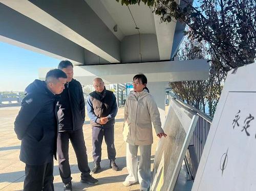 市领导带队调研永定河防汛工作